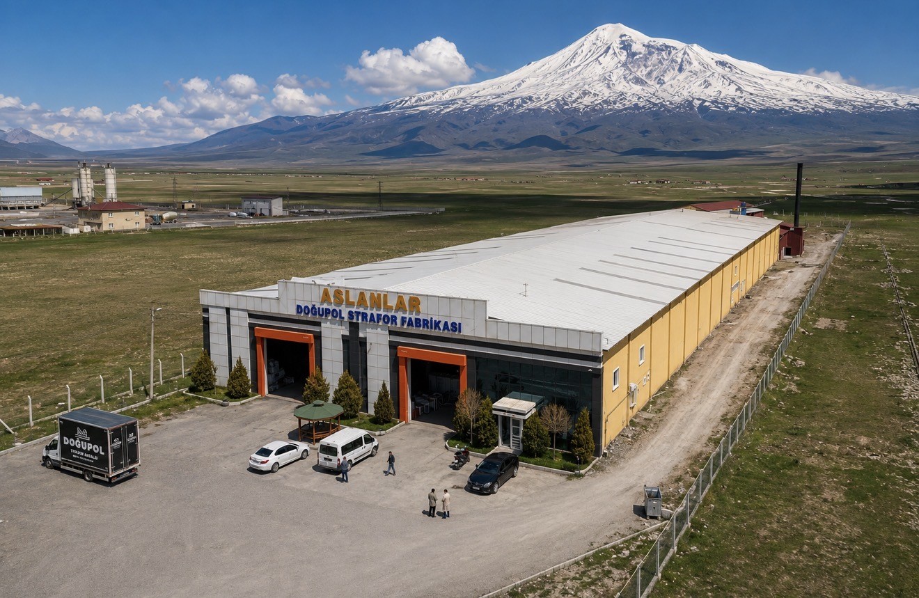 agri dagi eteklerinde kurulan strafor fabrikasina saglanan 20 milyonluk devlet destegiyle uretim artti 2 4dLf9lX2
