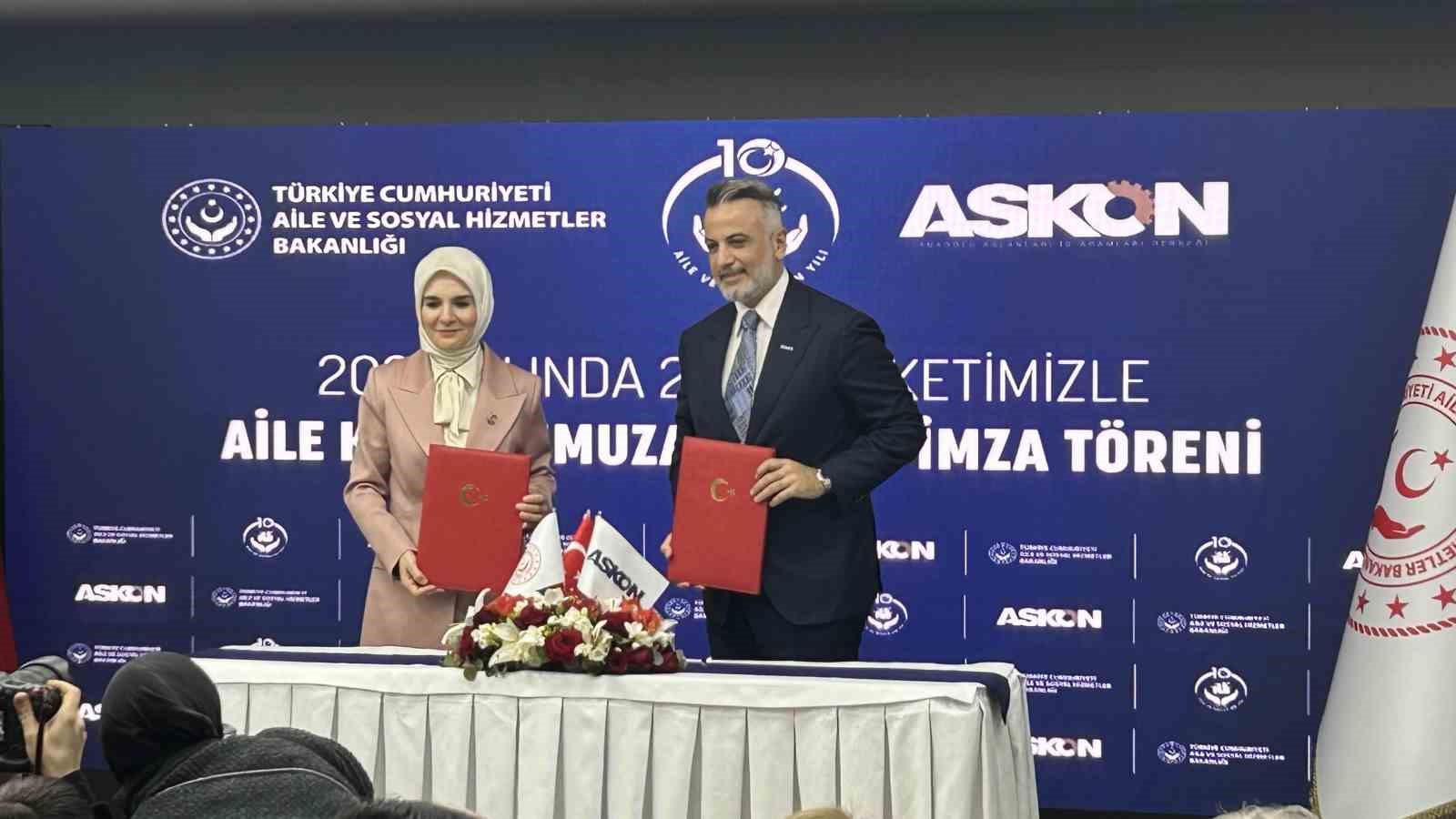 aile ve sosyal hizmetler bakanligiyla is dunyasi arasinda aile kurumunu guclendirecek is birligi protokolu KRClr5AC