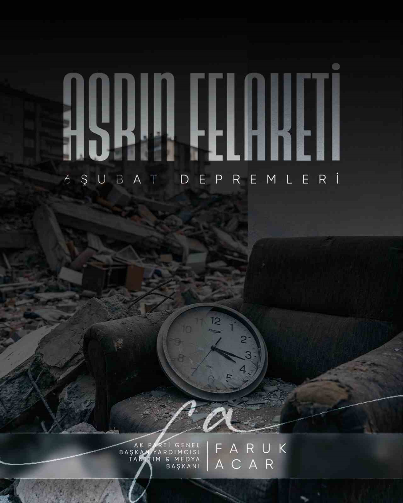 ak parti genel baskan yardimcisi acar devletimiz sehirlerimizi yeniden ayaga kaldirmak icin canla basla rfnGe93f