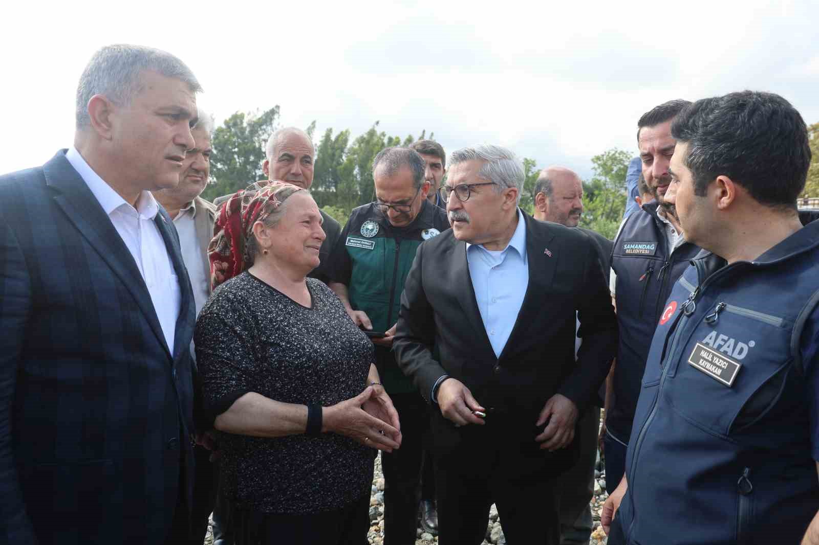 ak parti genel baskan yardimcisi yayman sel afetini yasayan tum vatandaslarimiz musterih olsunlar zararlari Y4zJKYji