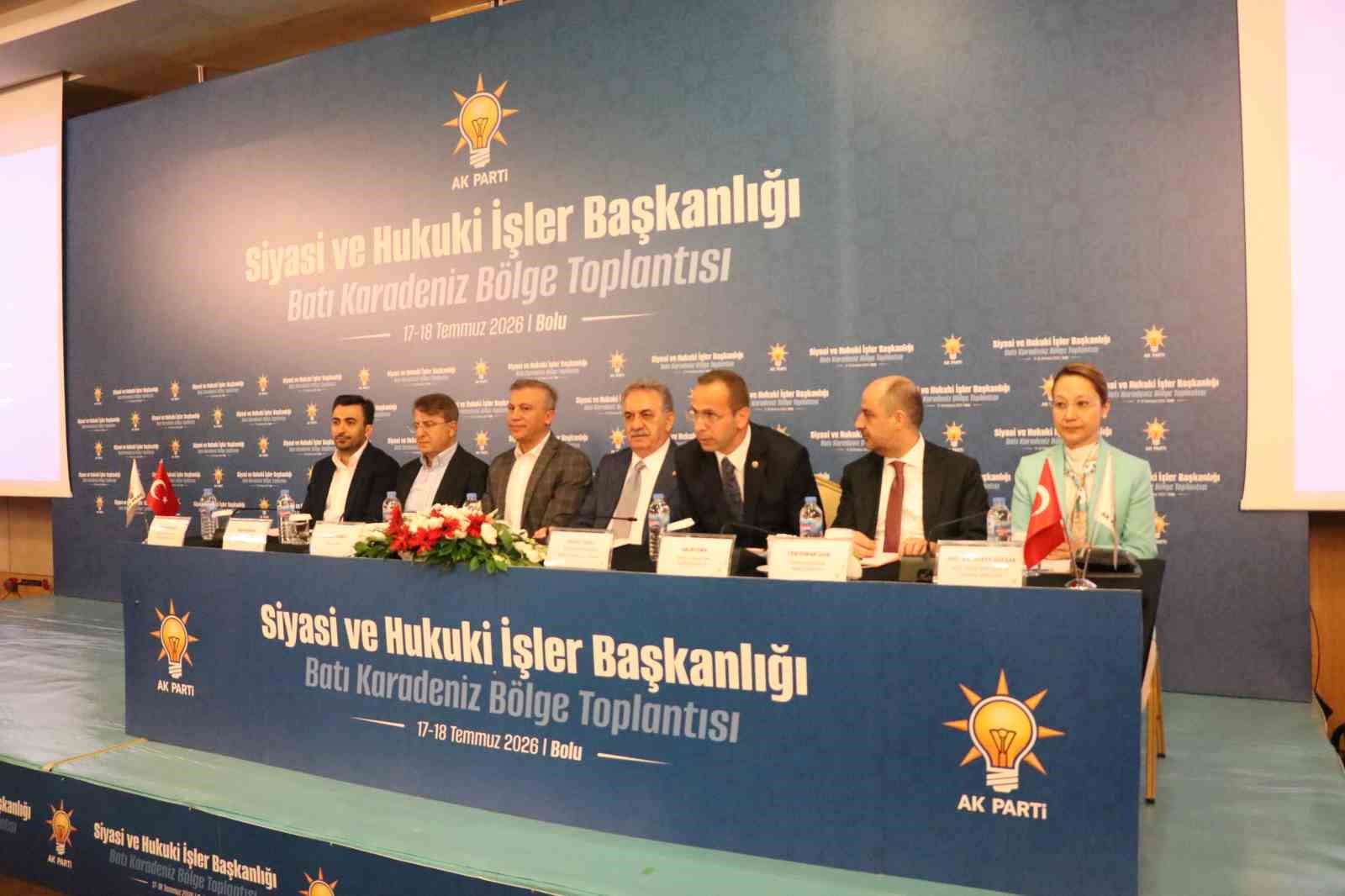 AK Parti Genel Başkan Yardımcısı Yazıcı, "Mevcut anayasa yamalı bohçaya dönüşmüş" 8 ak parti genel baskan yardimcisi yazici mevcut anayasa yamali bohcaya donusmus 4 GUdehFKs