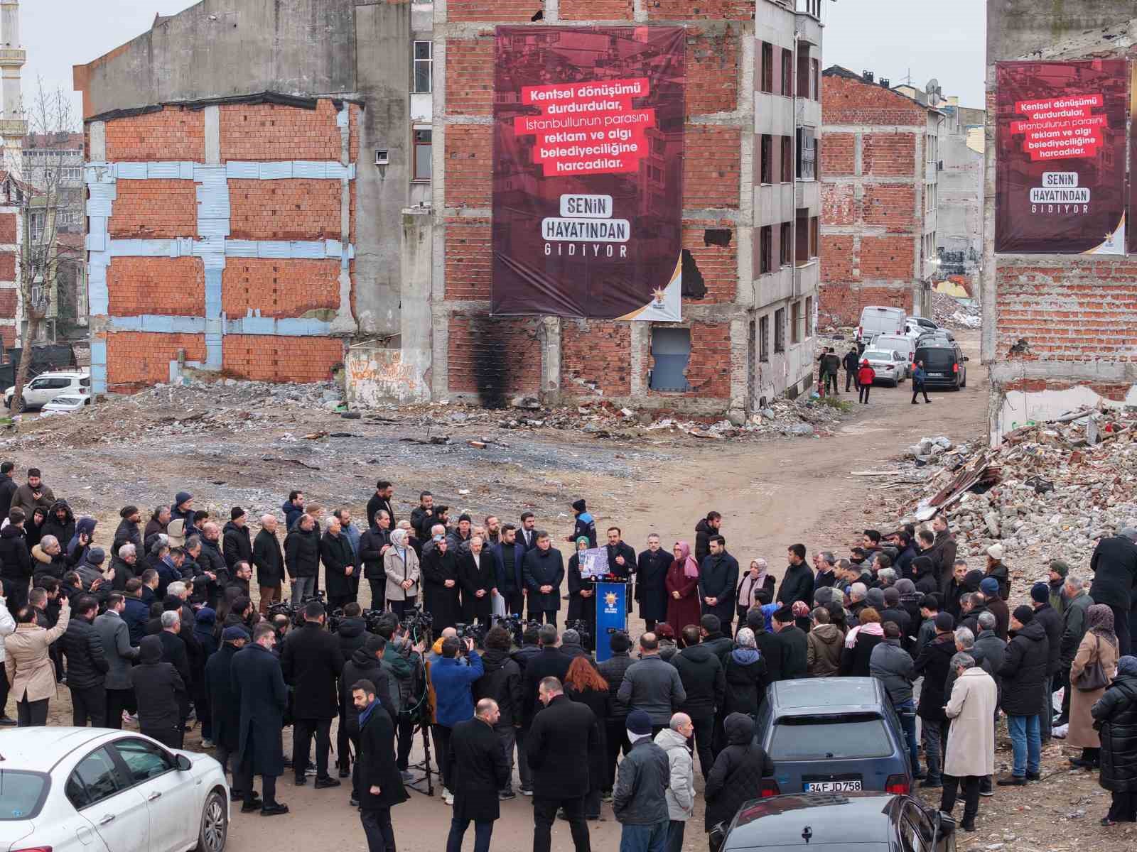 ak parti istanbul il baskani ozdemirden ibb yonetimine bayrampasada 6 yildir tamamlanmayan kentsel donusum HY2D9zCt