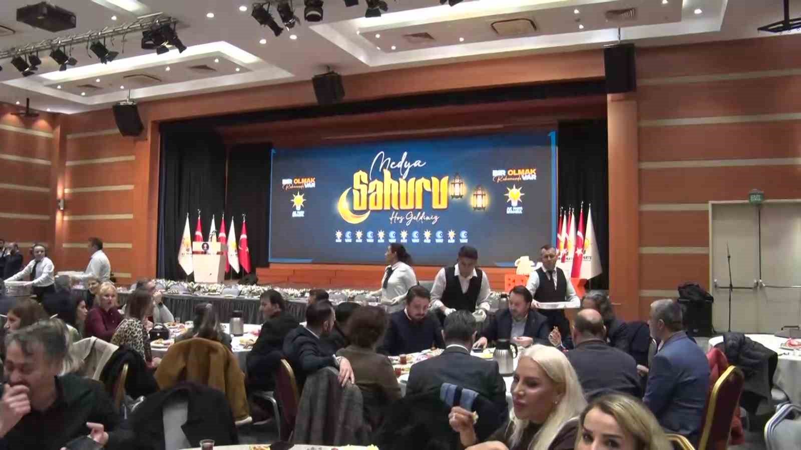 ak parti istanbul il baskanliginda basin mensuplari icin sahur programi duzenlendi 0