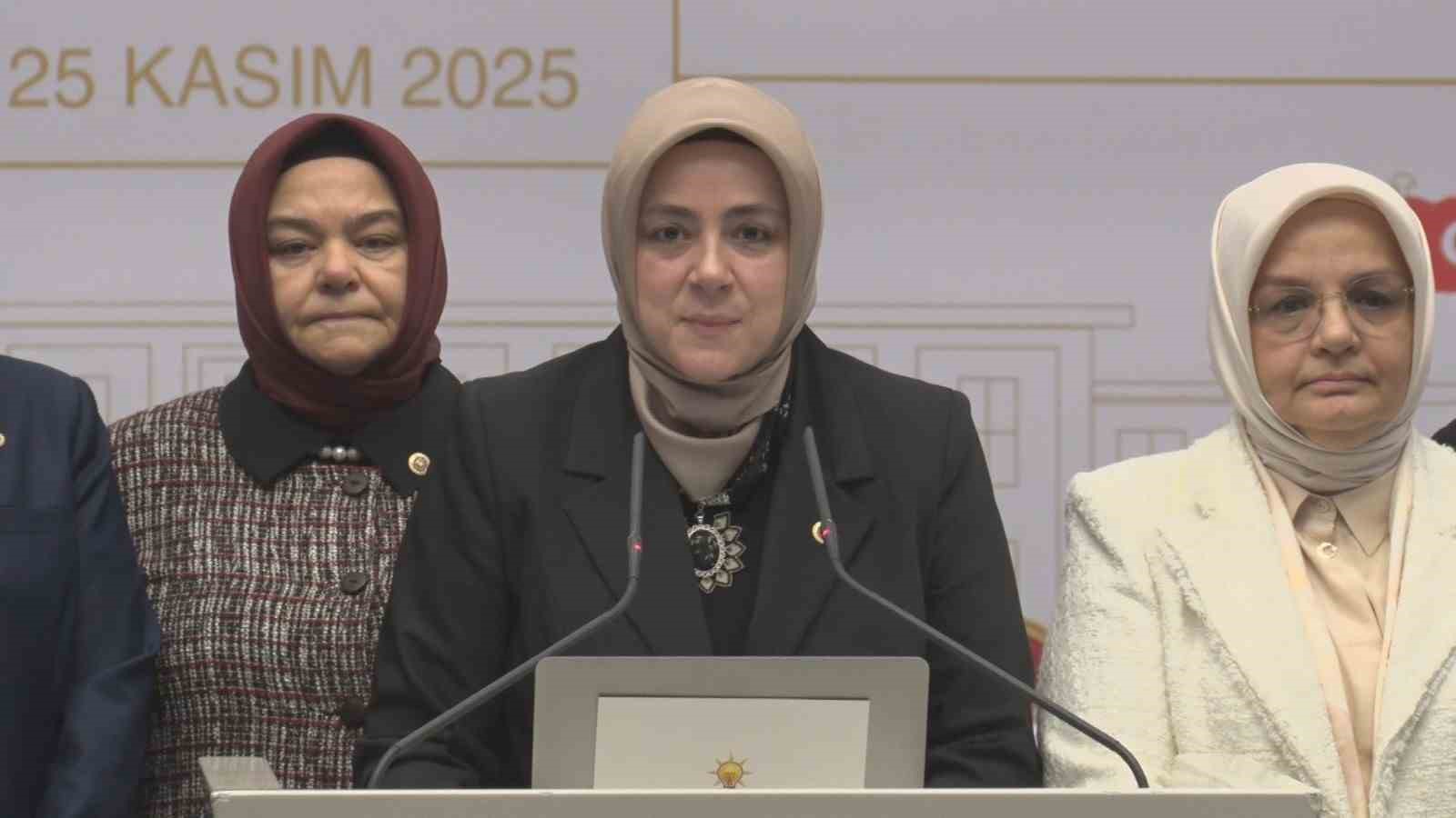 ak parti kadin kollari baskani ercan kadinlarin ve cocuklarin maruz kaldigi siddete karsi uluslararasi H3sOSyBs