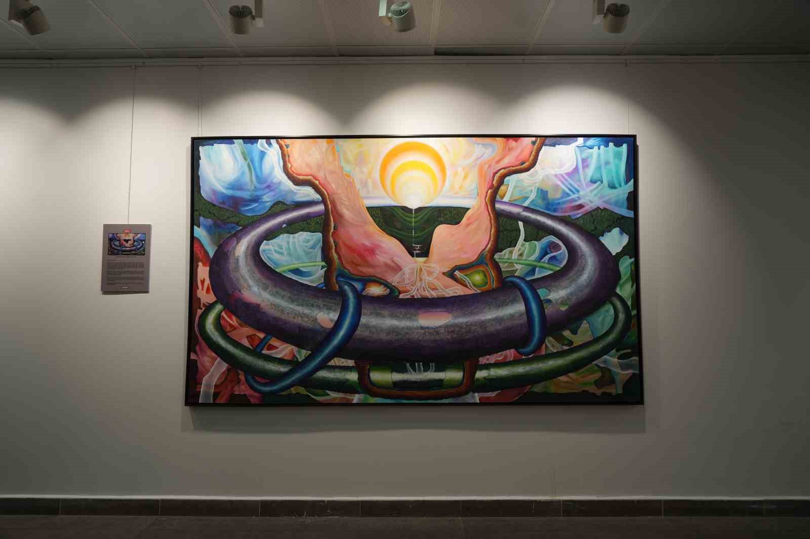 akademisyenin 38 yillik sanat yolculugunu anlatan 3850 retro perspektif sergisi 2 ReXCLGRN