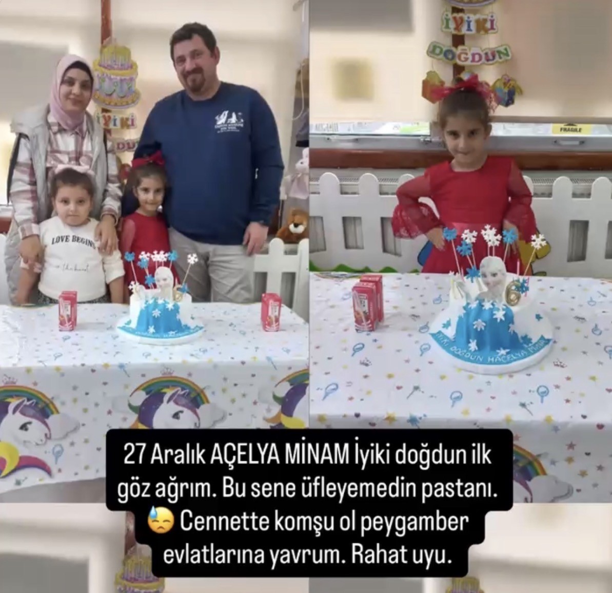 Akaryakıt istasyonu faciasında eşini ve iki kızını kaybeden annenin yürek yakan doğum günü paylaşımı 4 akaryakit istasyonu faciasinda esini ve iki kizini kaybeden annenin yurek yakan dogum gunu paylasimi BbHEQMw8