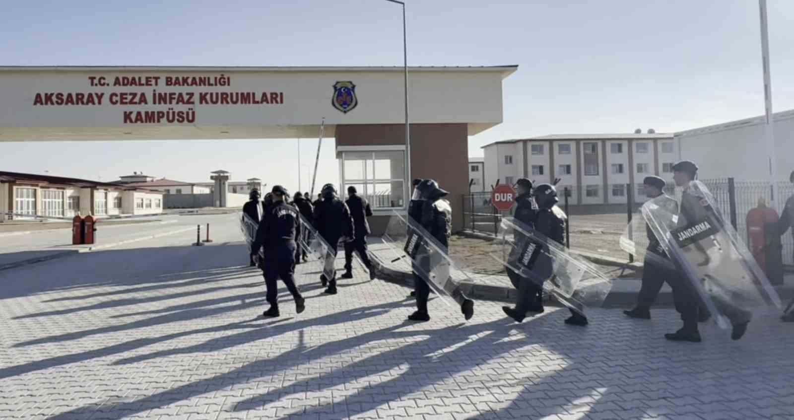 aksaray cezaevinde tatbikat alarmi 0 8BztQs3W