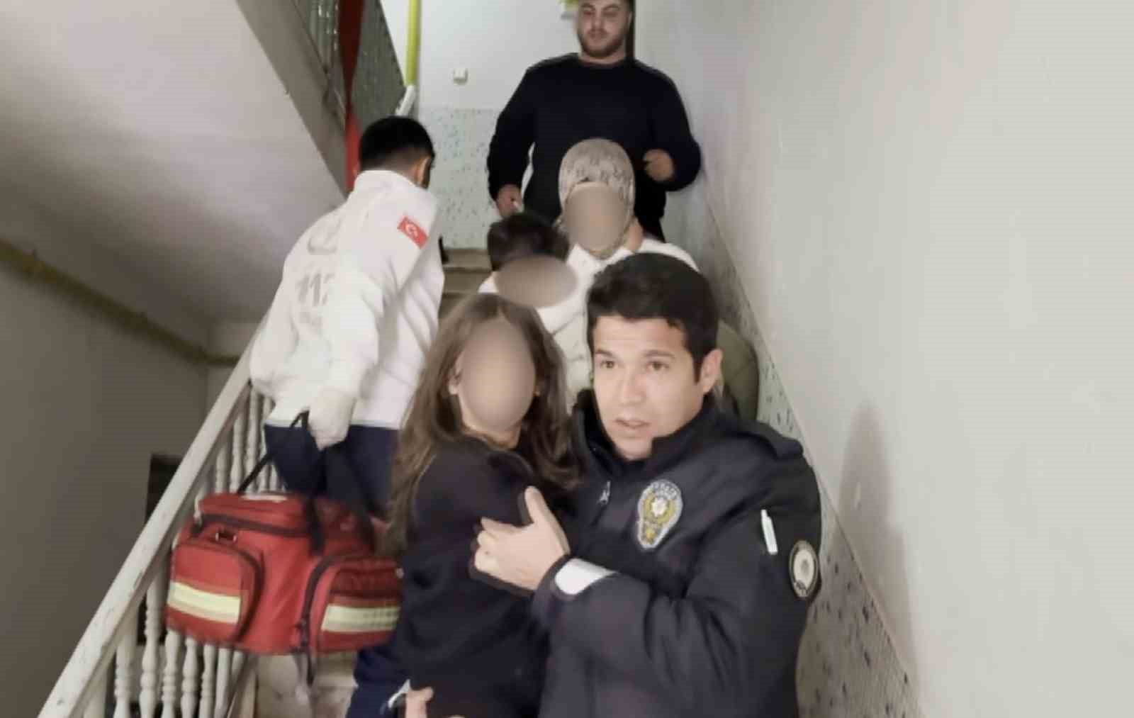 aksarayda 5 katli apartmanda yangin panigi bina tahliye edildi 0 1TmEfNKM