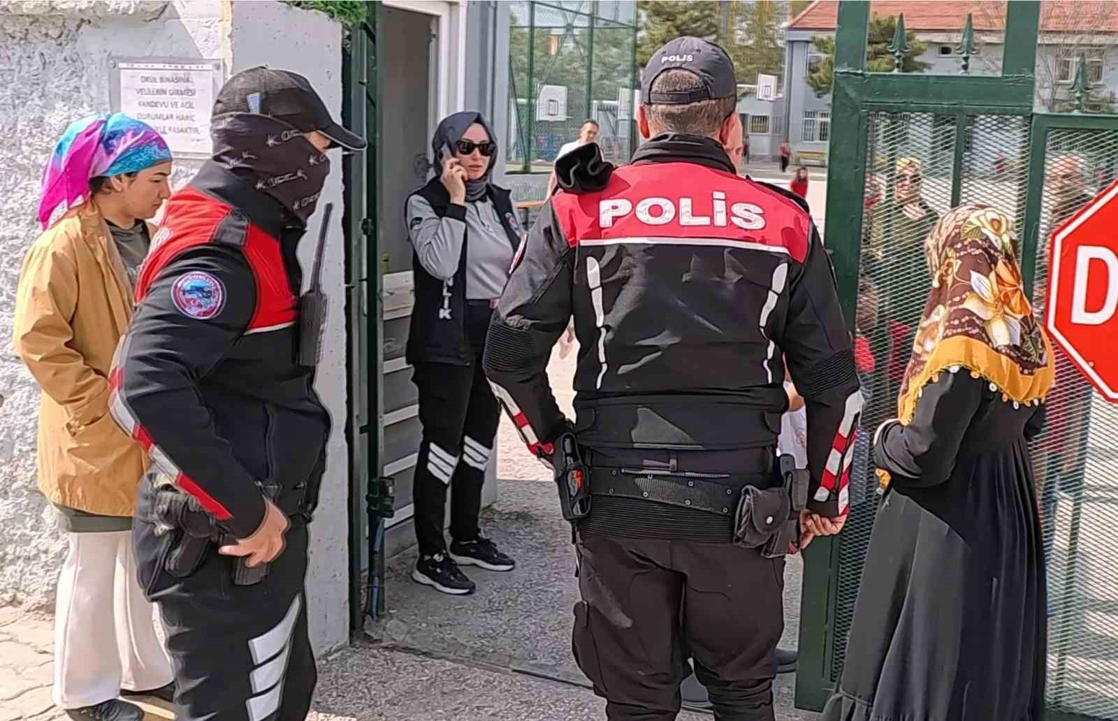 aksarayda okullar polisin gozetiminde 4 dks69RRV