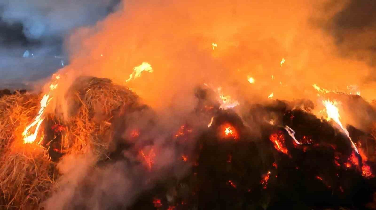 aksarayda tonlarca saman balyasi alev alev yandi o anlar dron kamerasinda 5 iOu3Sl8W