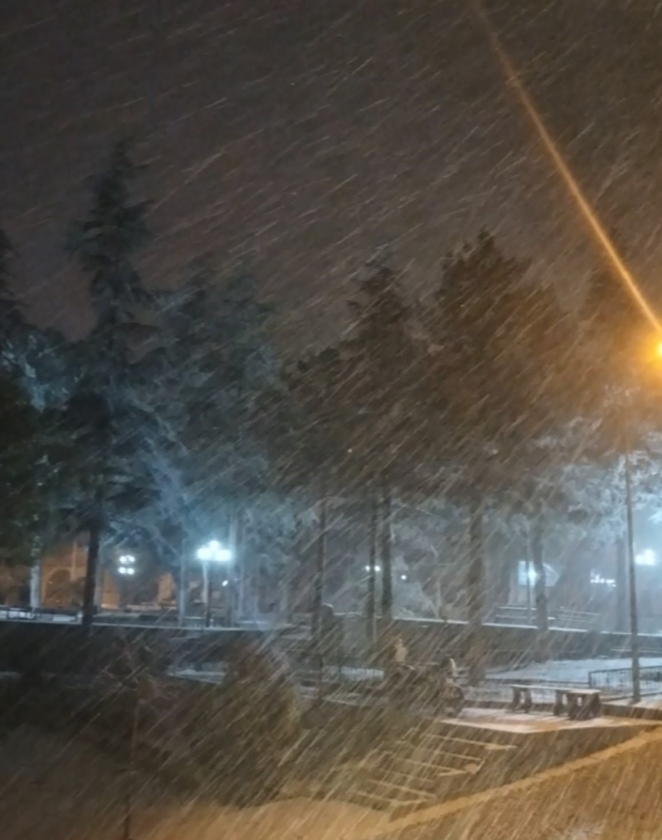 aksarayin guzelyurt ilcesinde kar yagisi 2 jeI5FXmz