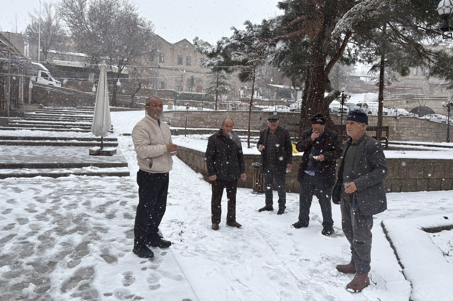 aksarayin guzelyurt ilcesinde kar yagisi etkisini surduruyor 3 kTIT7MbR