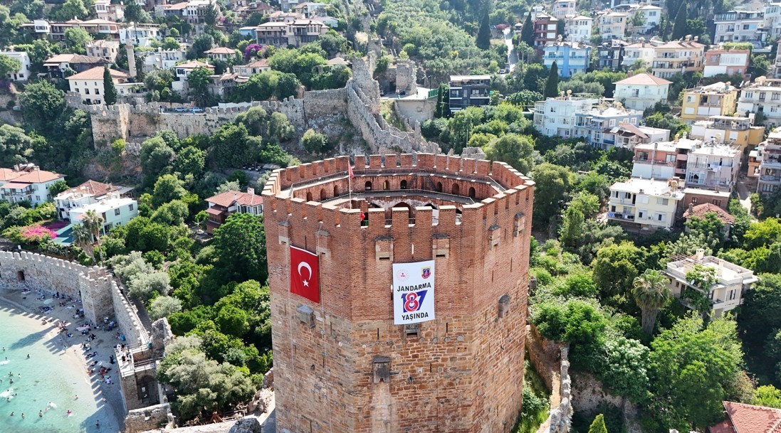 alanyada jak ekiplerinden alanya kizilkulede nefes kesen gosteri 5