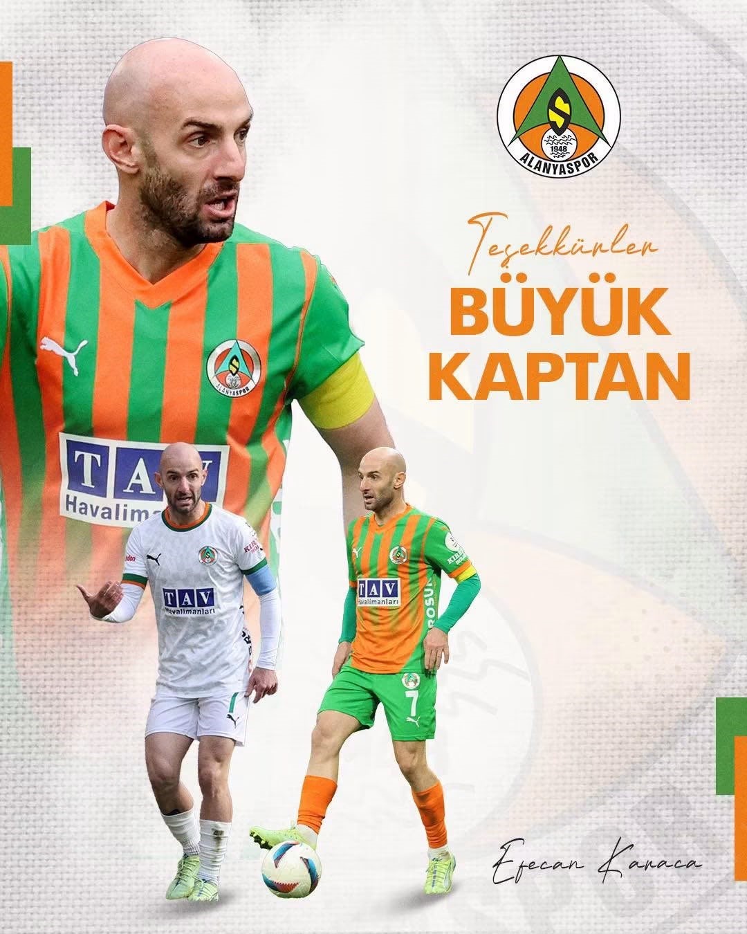 alanyaspor kaptan efecan karaca ile yollarini ayirdi 1 wvuVSsaO