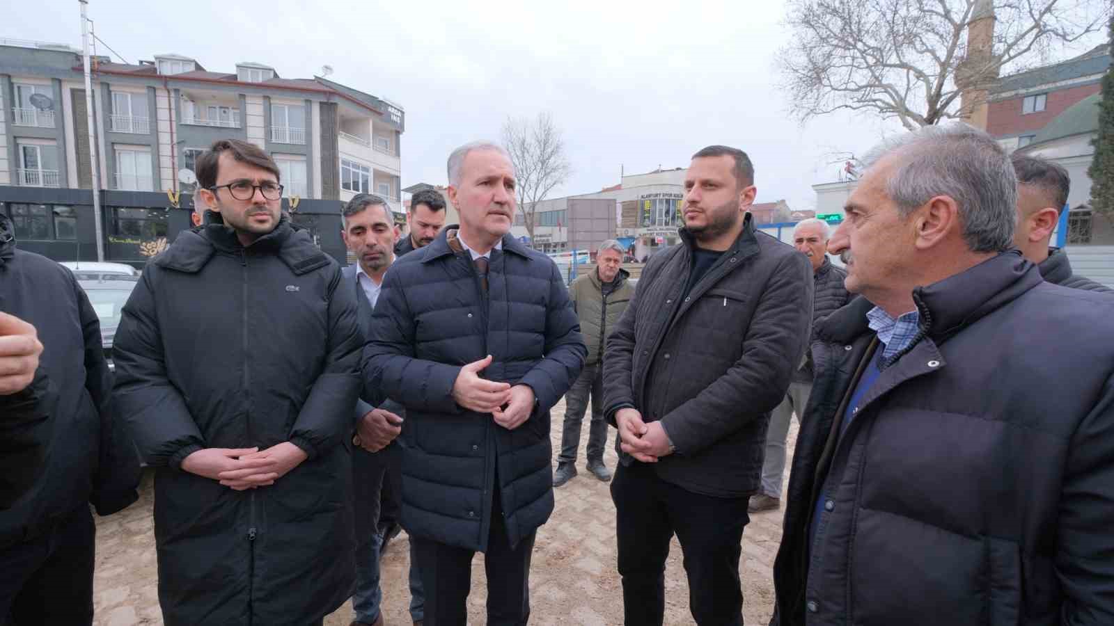 Alanyurt meydan düzenlemesi için çalışmalar başladı 9 alanyurt meydan duzenlemesi icin calismalar basladi 5