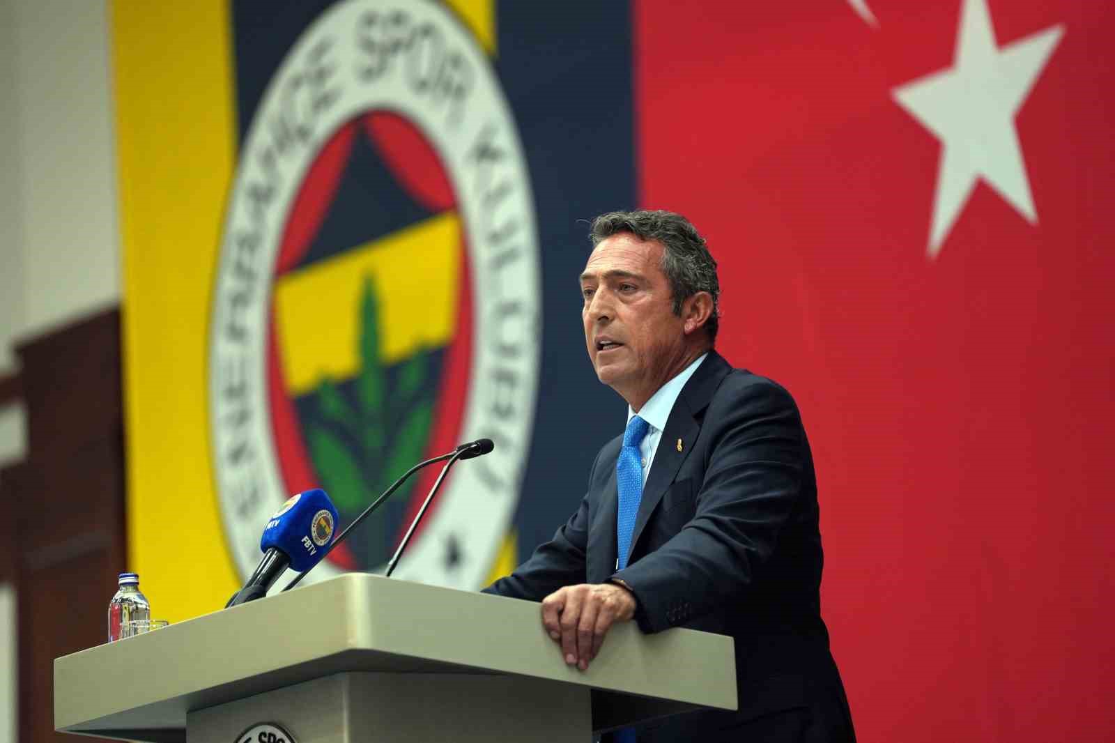 ali koc biz sampiyon yapamadik diye bizden sonra gelenler sampiyon yapmasin durusu icinde olmayacagim