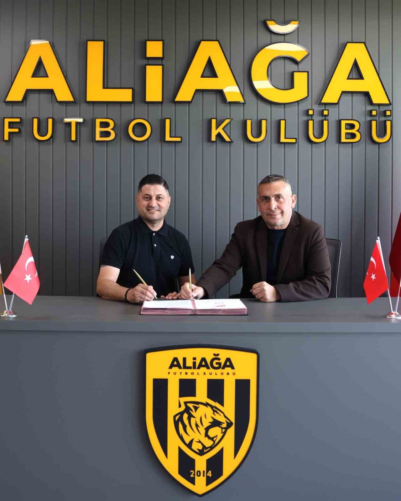 Aliağa FK’da yeni teknik direktör Çağdaş Çavuş 6 aliaga fkda yeni teknik direktor cagdas cavus 2 8KglFEqG