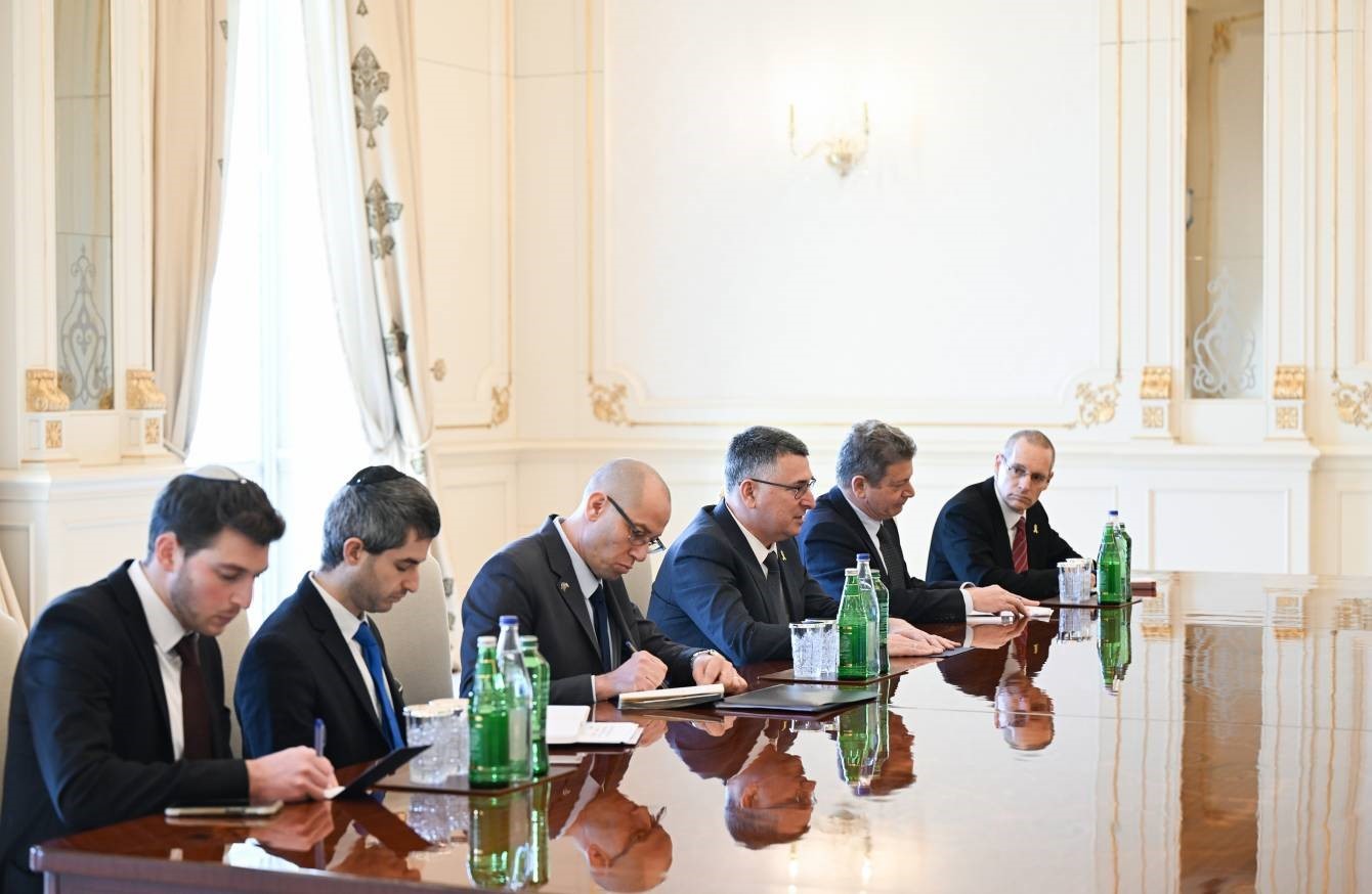 aliyev israil disisleri bakani saari kabul etti 3