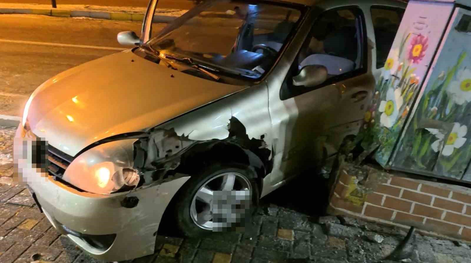 alkollu sekilde direksiyon basina gecen genc kaza yapti ilk defa ictim onda da kaza