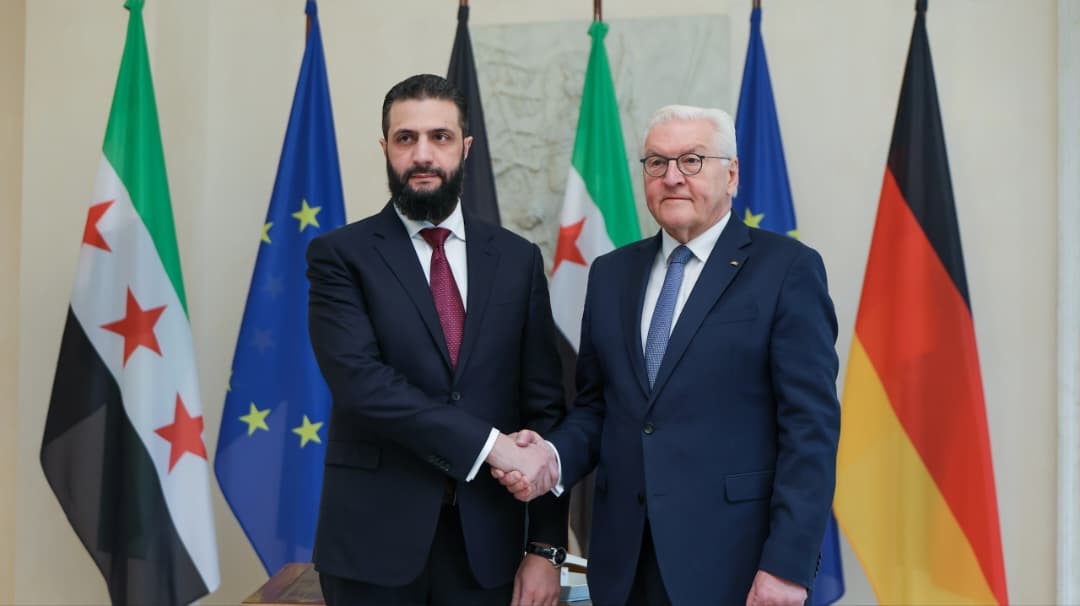 almanya cumhurbaskani steinmeier suriyeli mevkidasi es sara ile gorustu 4 pz233Q9g