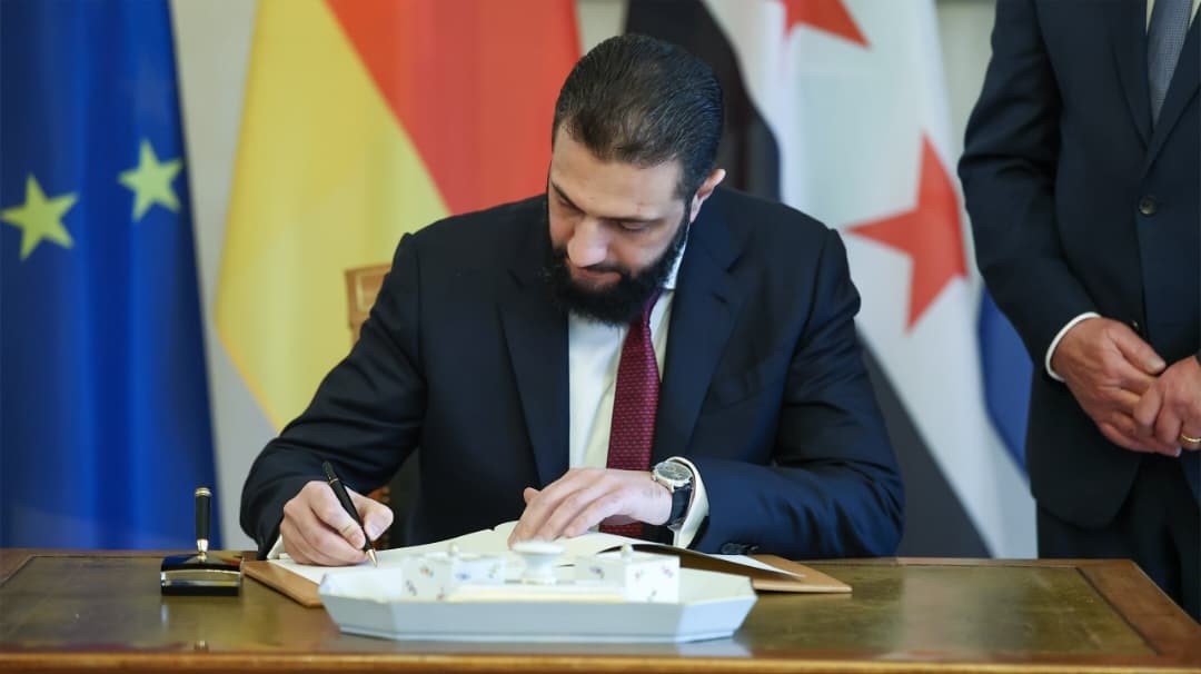 almanya cumhurbaskani steinmeier suriyeli mevkidasi es sara ile gorustu 7 5ZszurPL