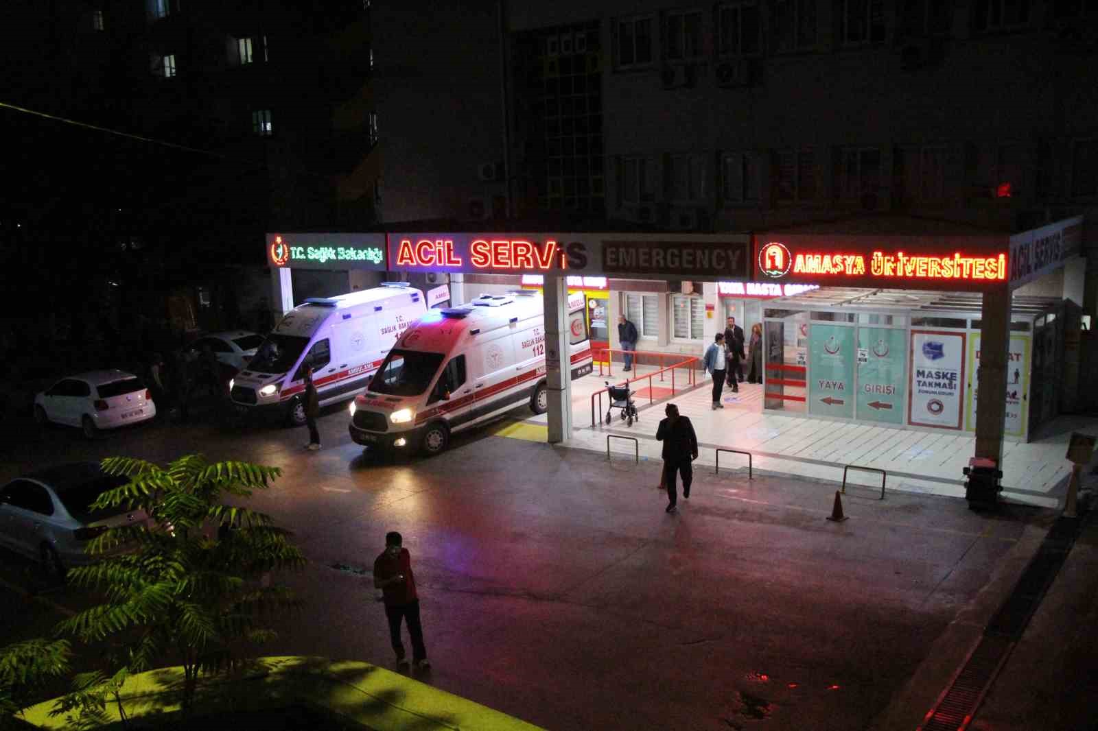 amasyada cezaevinde 6 mahkum gida zehirlenmesi suphesiyle hastanelik oldu 3