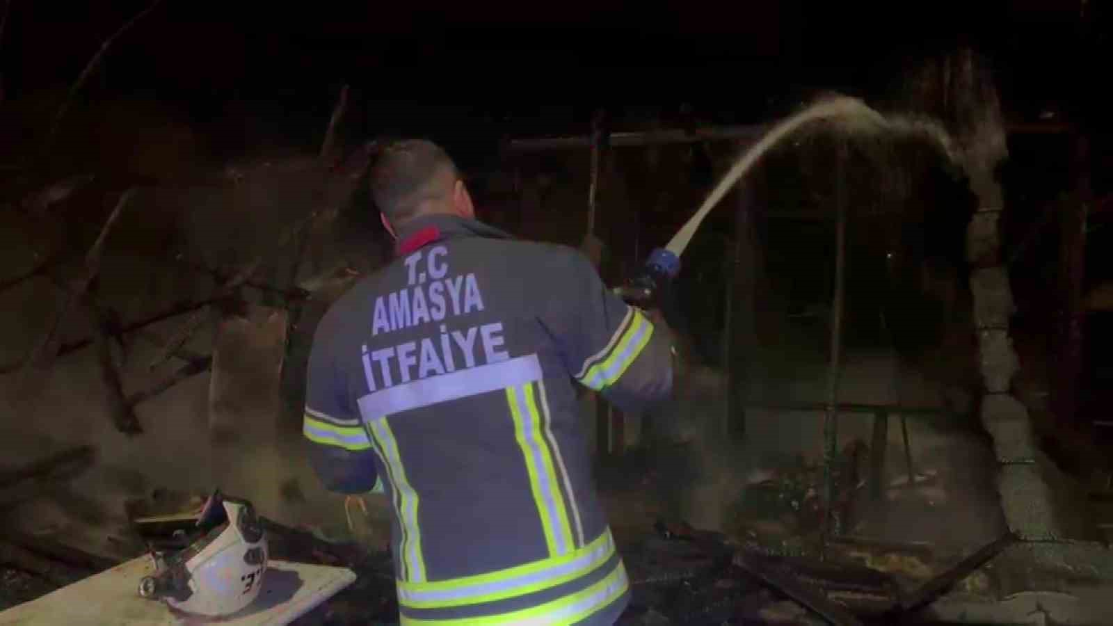 amasyada manav tezgahi alev topuna dondu 1