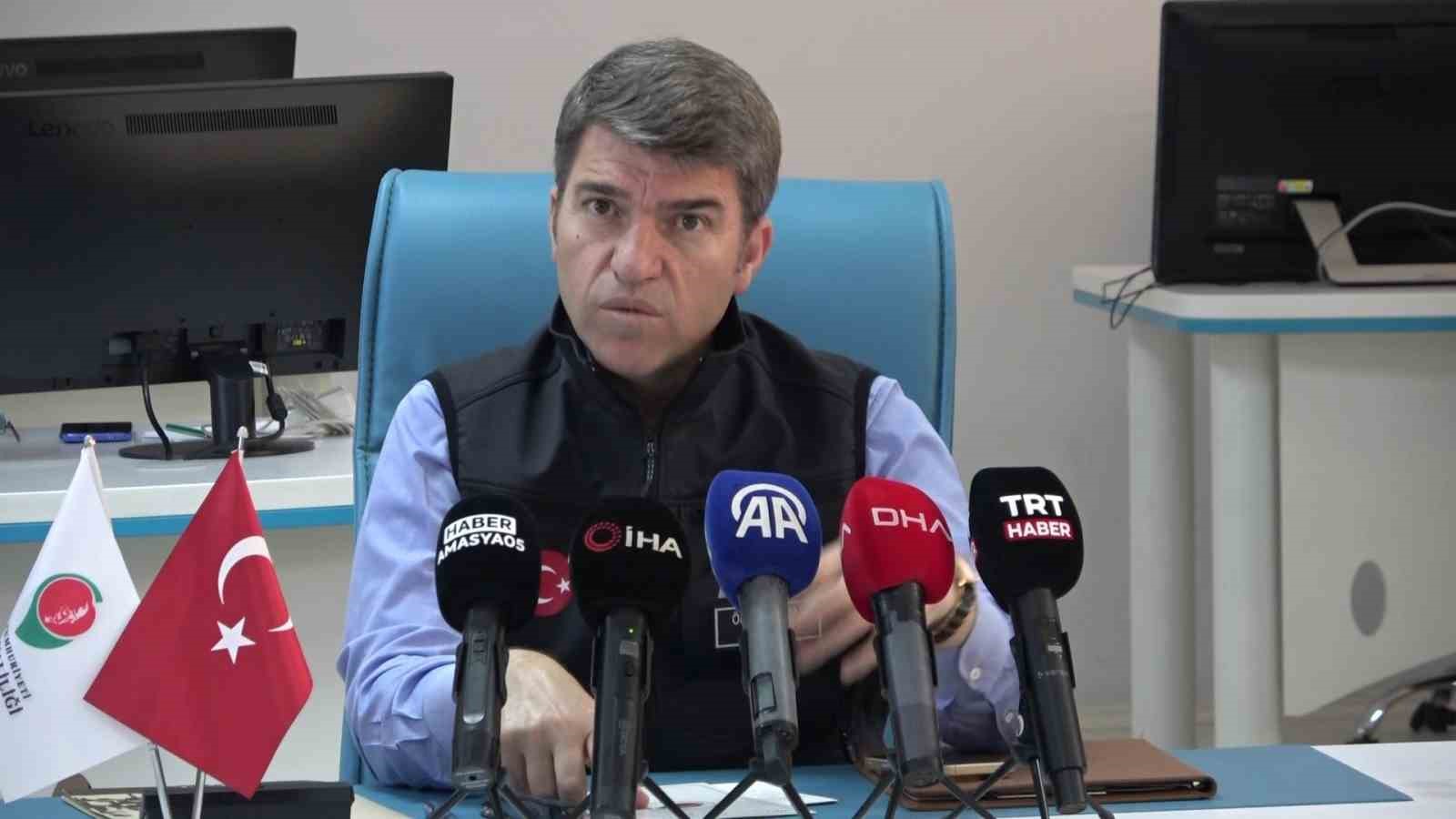 amasyada taskin durumu masaya yatirildi asiri yagis gelmedigi takdirde almus barajindan gelen su yukunun qdfCKyzM
