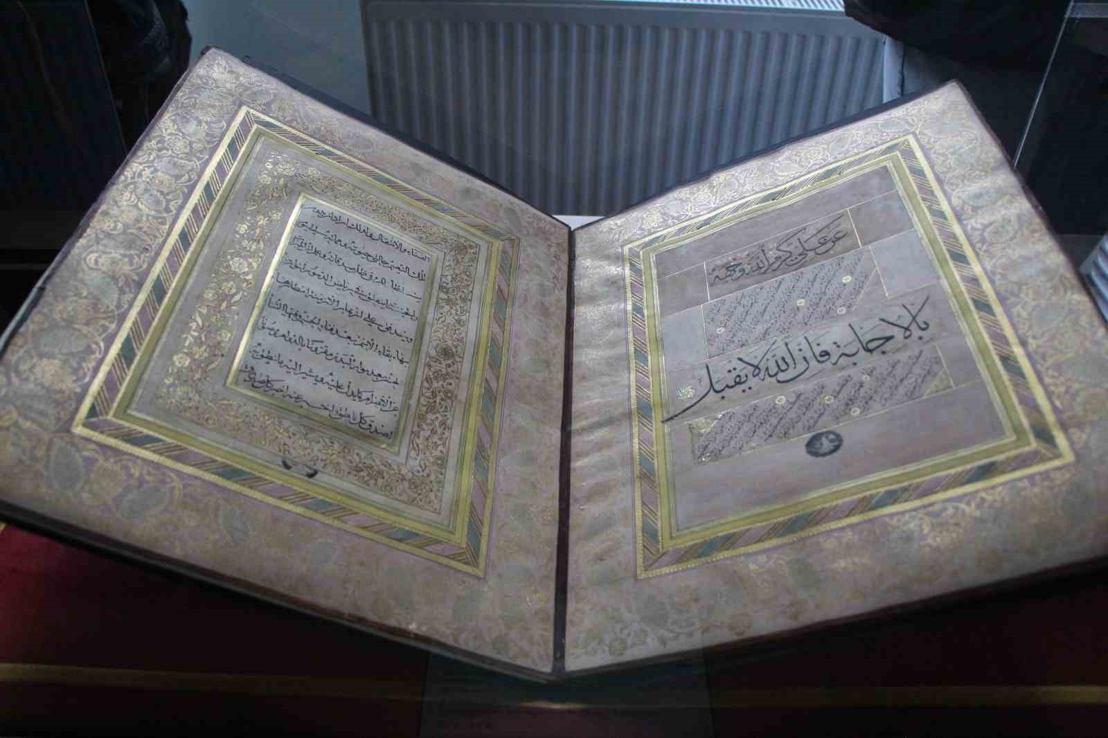 amasyadan istanbula seyh hamdullah yazma eser sergisi acildi 2 g477gr5J