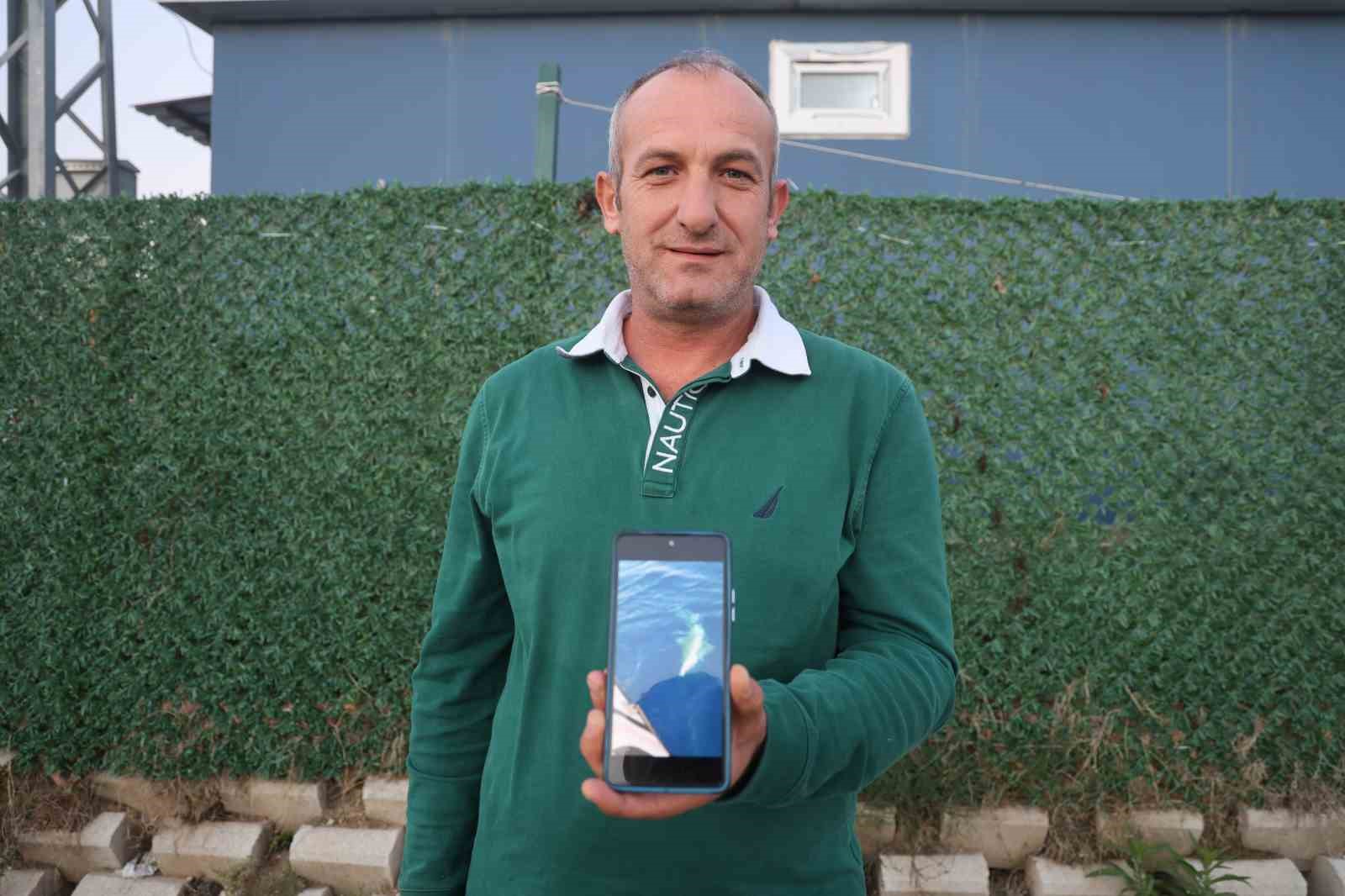 amator balikcilar kopek baligindan 1 saat suren mucadeleyle kurtuldu o anlar kamareya yansidi 0 1E4pEH3W