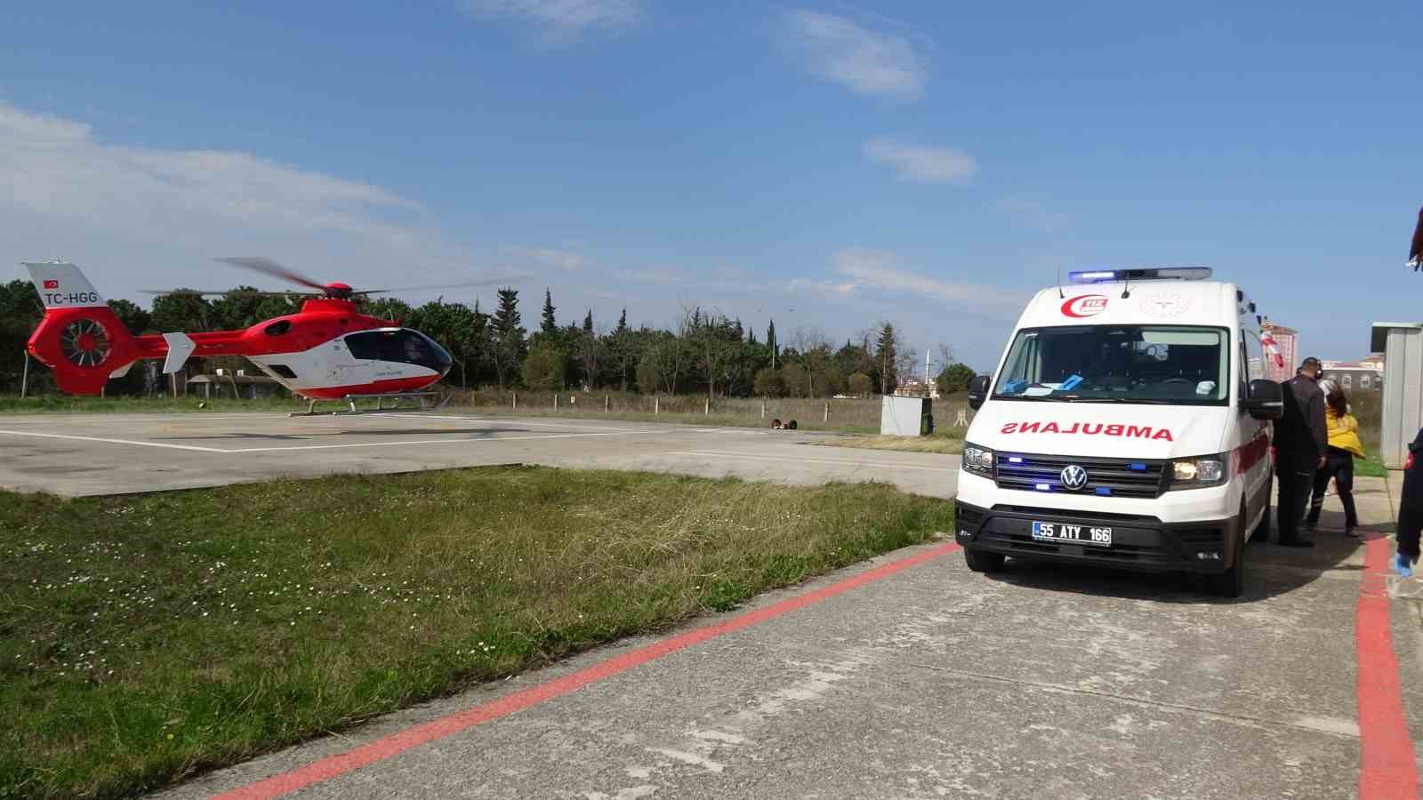 ambulans helikopter yeni dogan bebek icin zamanla yaristi 2 XX6S3ppL
