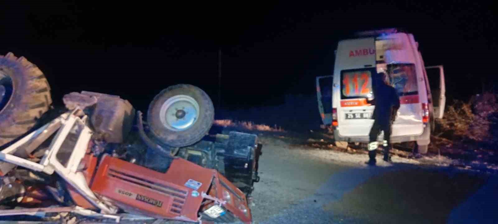 ambulans traktore arkadan carpti 4 yarali 0 MK9mWu4l