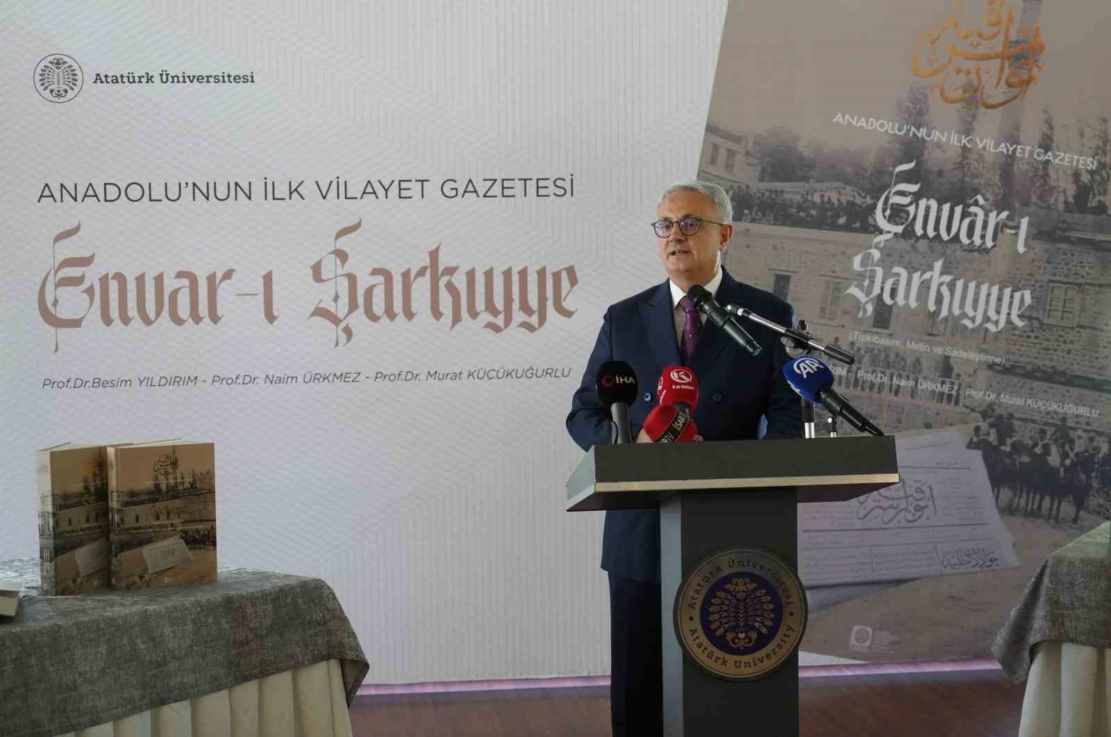 anadolu basininin kilometre taslarindan env r i sarkiyye gazetesi yeniden gun yuzune cikarildi 0