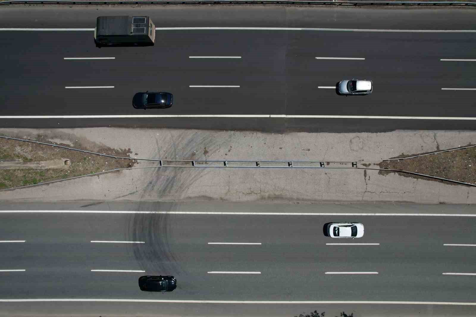 anadolu otoyolu sakarya gecisinde trafik havadan goruntulendi 4 a8pz8X5p