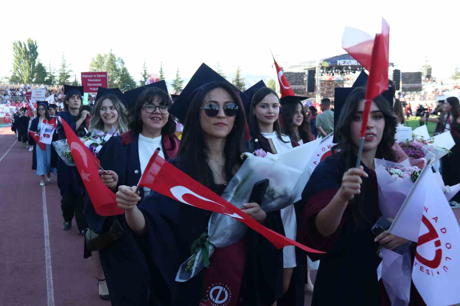 anadolu universitesinde mezuniyet coskusu 5 binden fazla ogrenci kep atti 13 jNJb59Kh