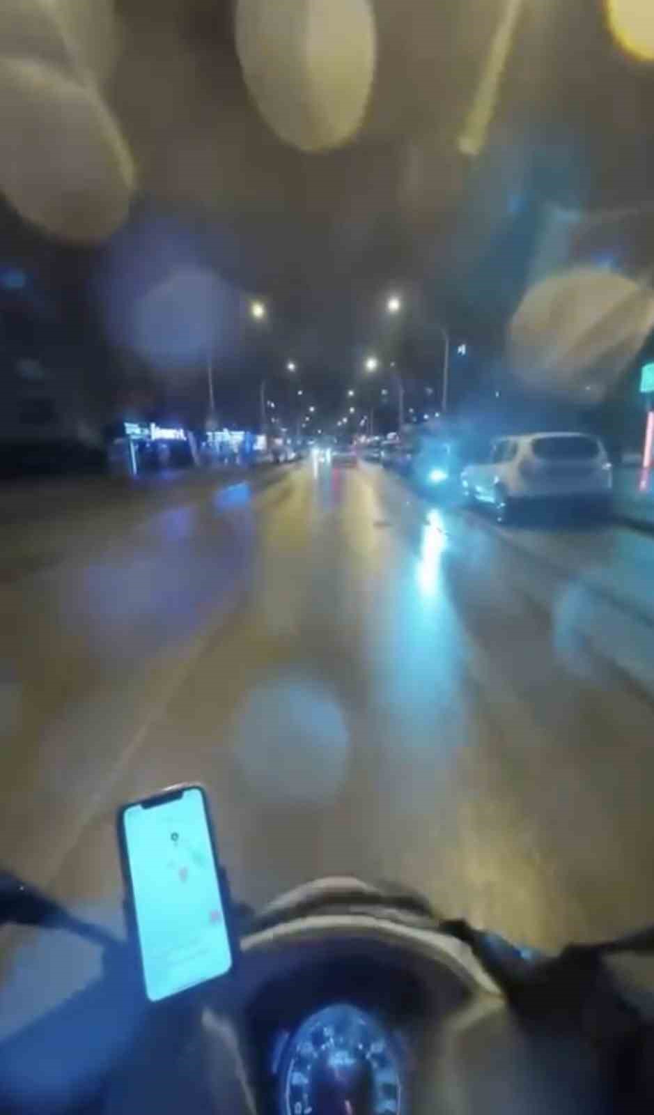 aniden yola cikan cip motosikletle boyle carpisti 2 Jsjn46R2