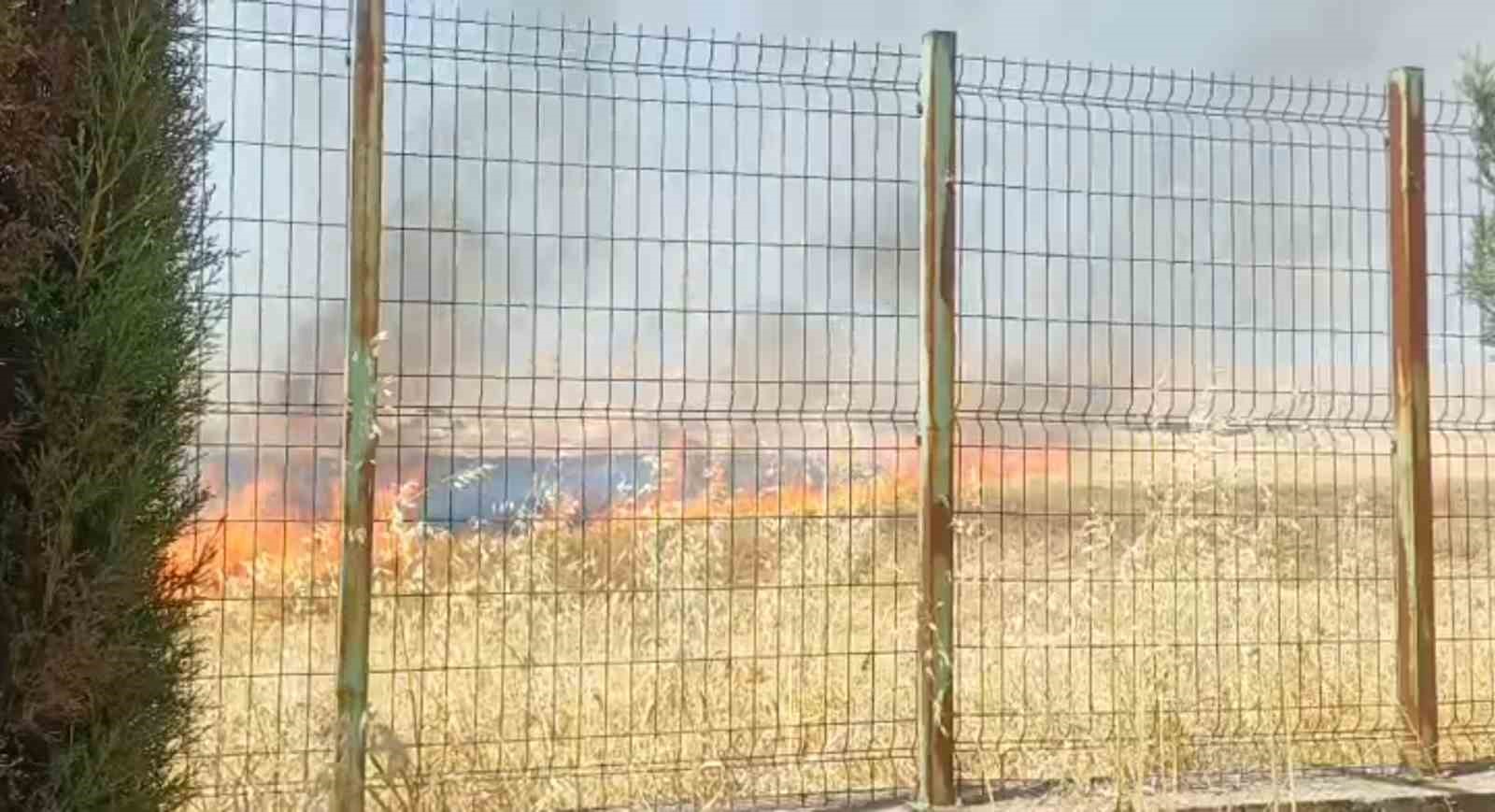 aniz yangini okula sicramadan sonduruldu 0