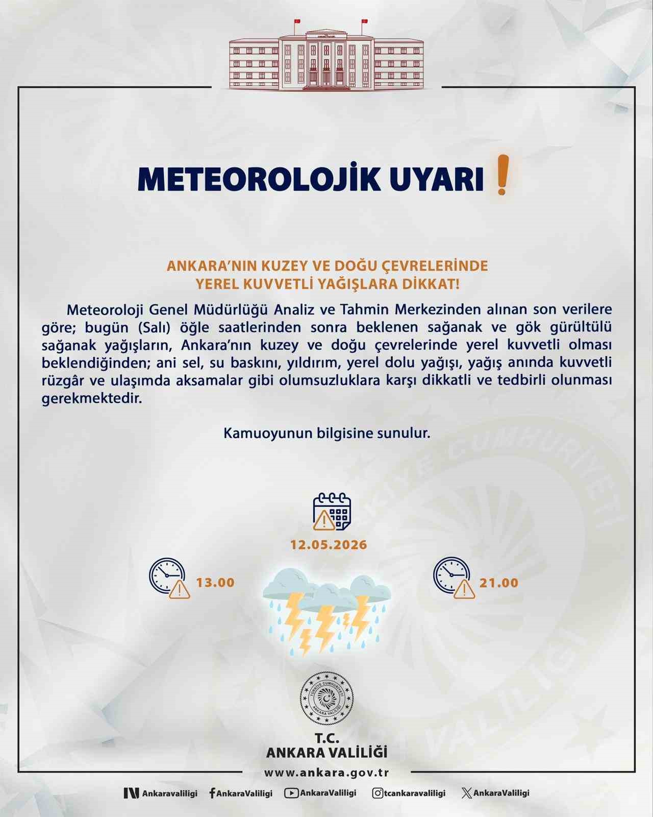 ankara valiliginden kuvvetli yagis uyarisi 0 Wl5yVXYv
