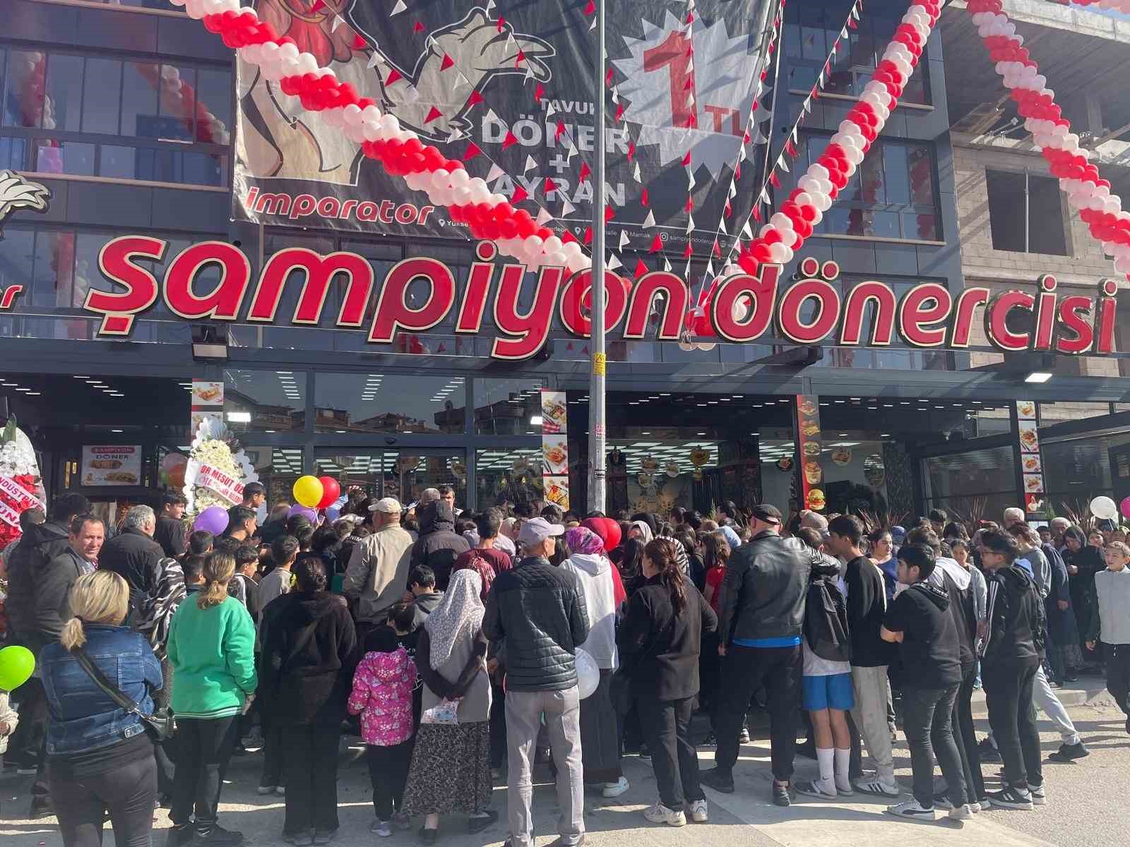 ankarada 1 liraya satilan tavuk doner ve ayrana vatandaslardan yogun ilgi 2 cSNaMCJ7