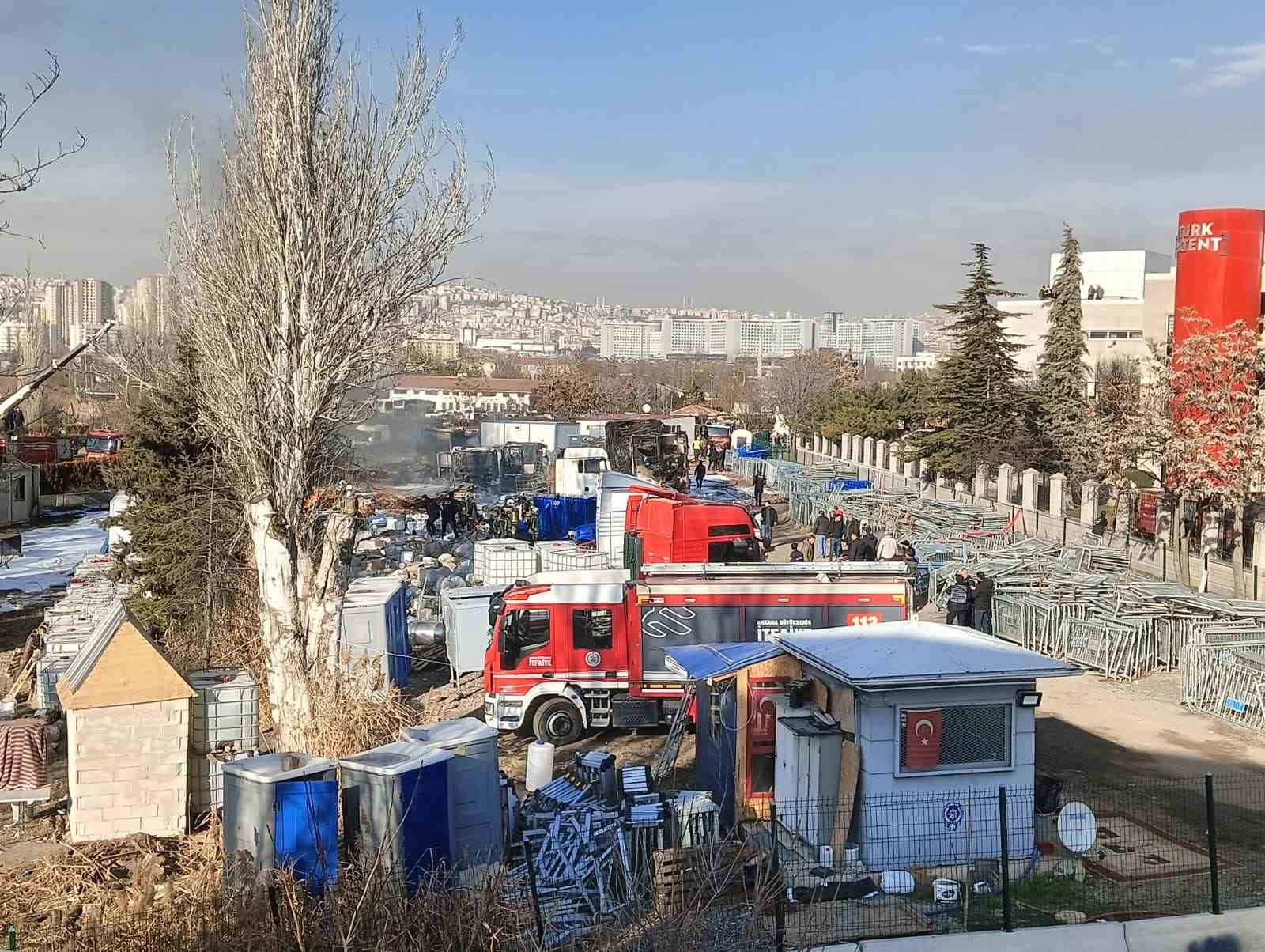 ankarada alkol yuklu tirlar alev aldi 2 kGWNg8Oe