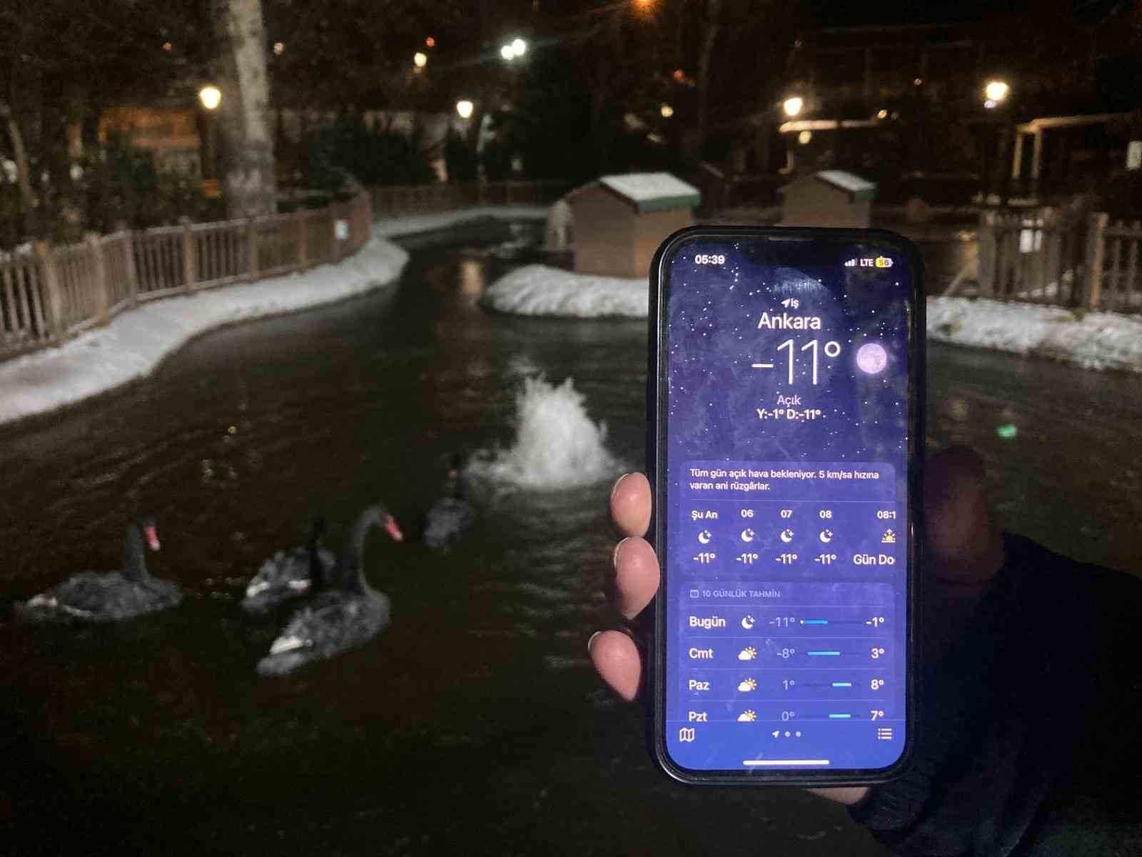 ankarada kar yagisinin ardindan hava sicakligi eksi 11 dereceye kadar dustu 5 Wyweitca