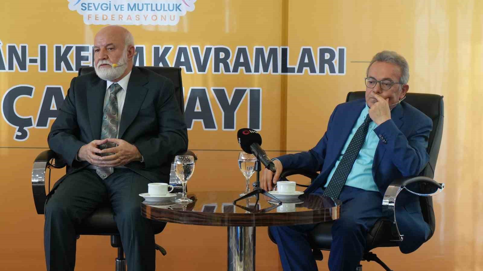 ankarada kuran i kerim kavramlari konulu calistay duzenlendi 5 PmqLgFvD