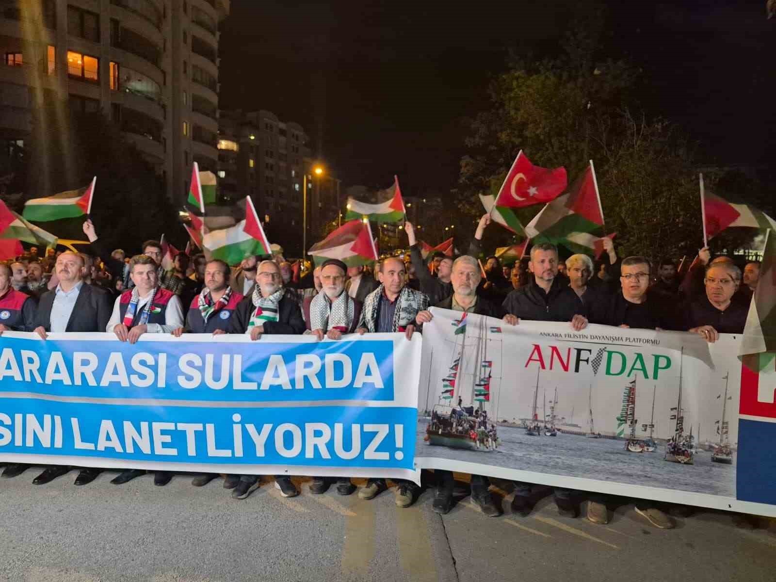 ankarada sumud filosu eylemi 1 UPEVRGSl
