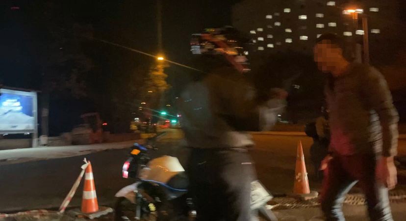 ankarada trafikteki kavga kamerada 2
