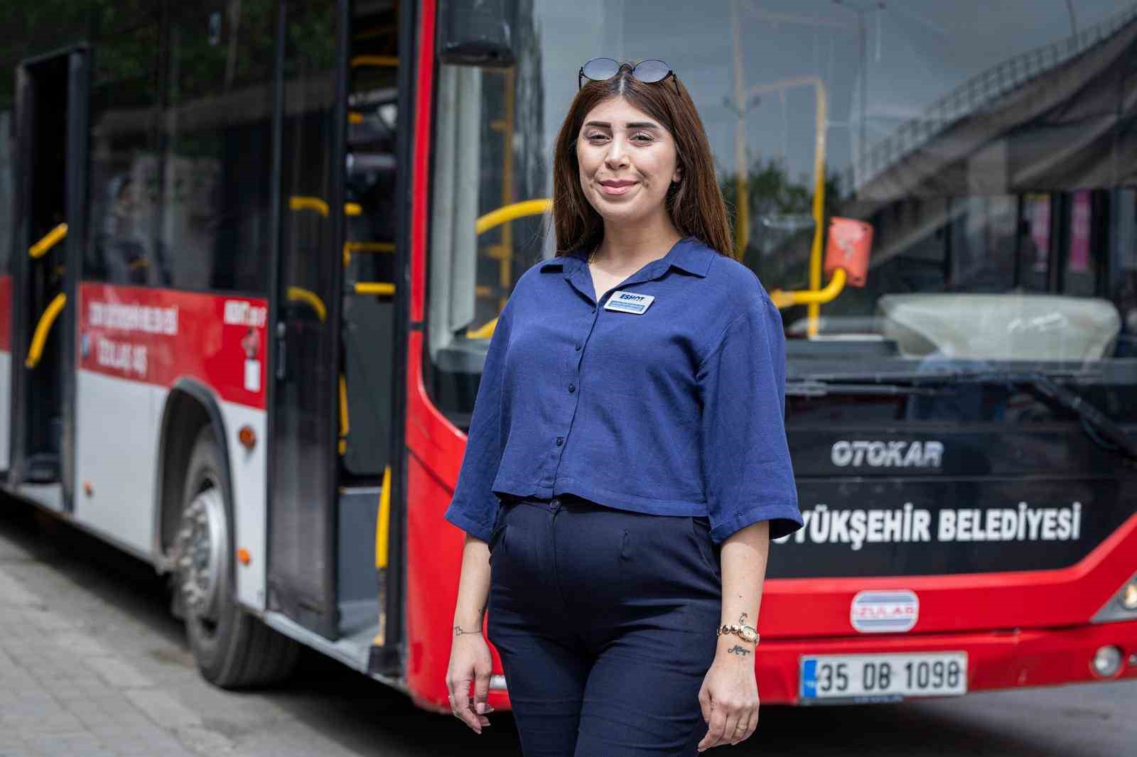 Anne adayı ESHOT şoförü, doğum sonrası direksiyona dönmek için gün sayıyor 4 anne adayi eshot soforu dogum sonrasi direksiyona donmek icin gun sayiyor 0 ucbX8B5s