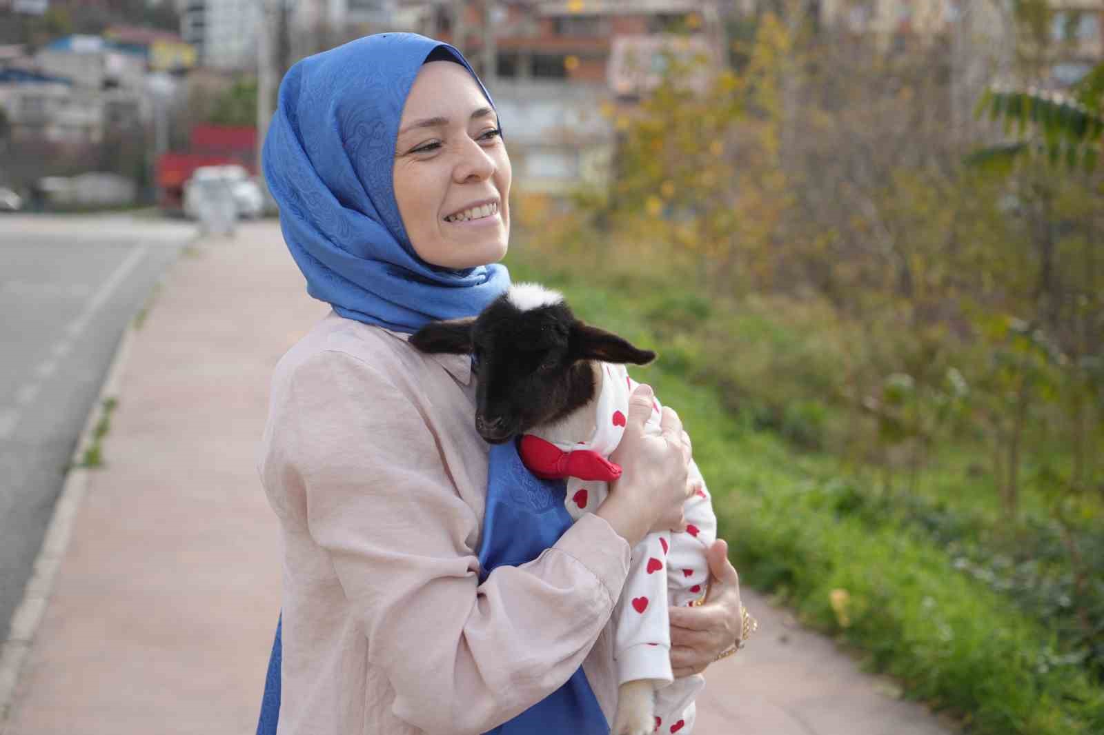 annesi olen kuzuya evinde bebek gibi bakiyor 4 TAURE6R4