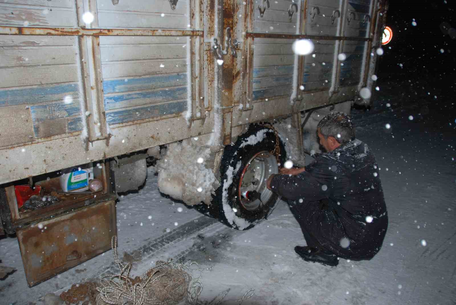 antalya konya karayolunda kar yagisi yeniden basladi 9 NRiRIzy9