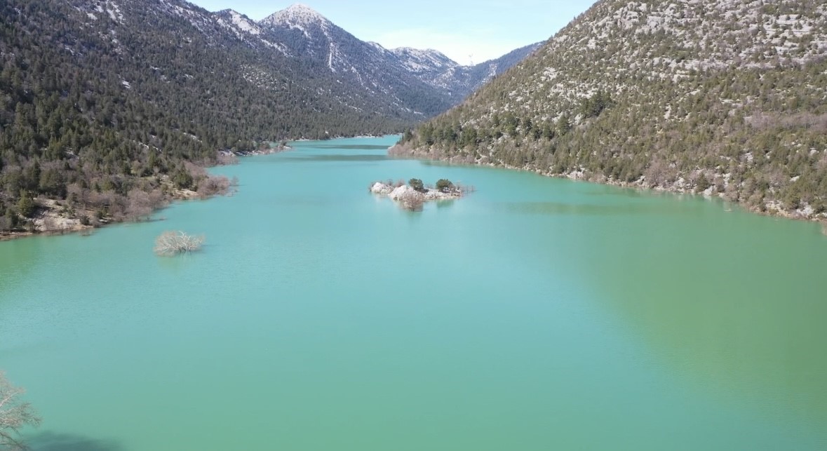 antalya konya karayolunda son durum dron ile goruntulendi 4 kilometrelik kisim sular altinda 4 gsPpPsfN