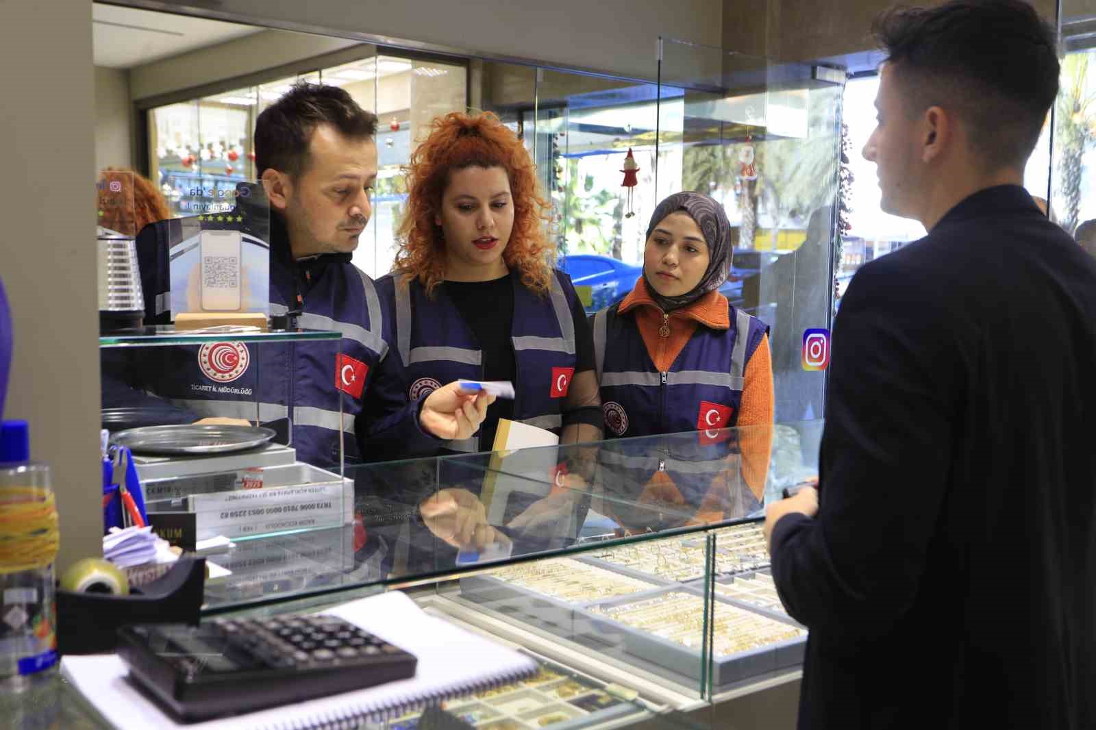 antalya ticaret il mudurlugu ekiplerinden kuyumcu ve emlakcilara denetim 4