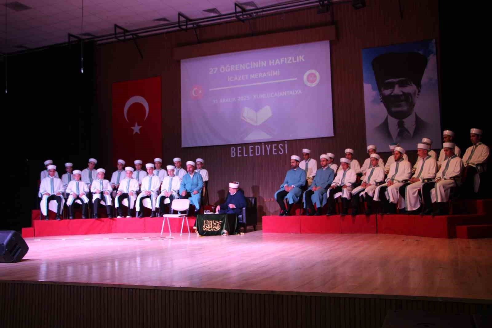 antalyada 27 hafiz icin icazet toreni 9